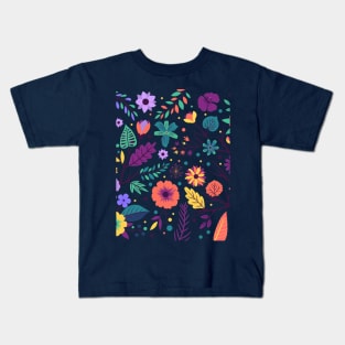 Beautiful flower pattern Kids T-Shirt